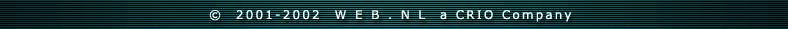  2001-2002 WEB.NL a CRIO Company